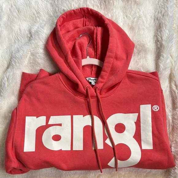 Wrangler Retro  Coral Hoodie for Women Sz M - Picture 9 of 9